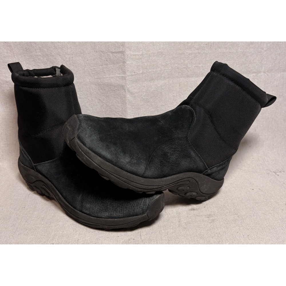 Merrell Jungle Mid Zip Polar Waterproof‎ Mens Boots Black J003437 Size 11.5